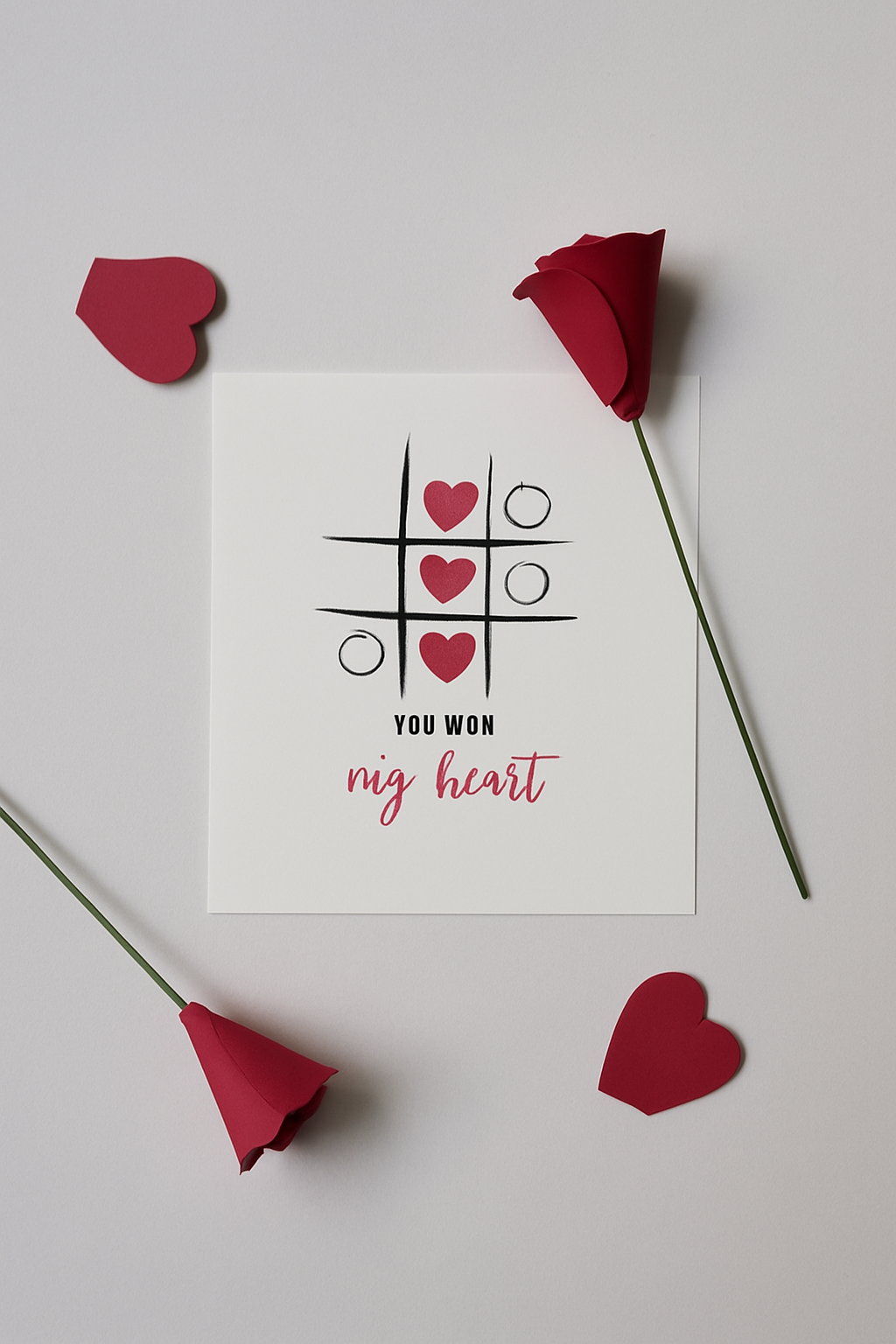 You Won MY Heart CARD